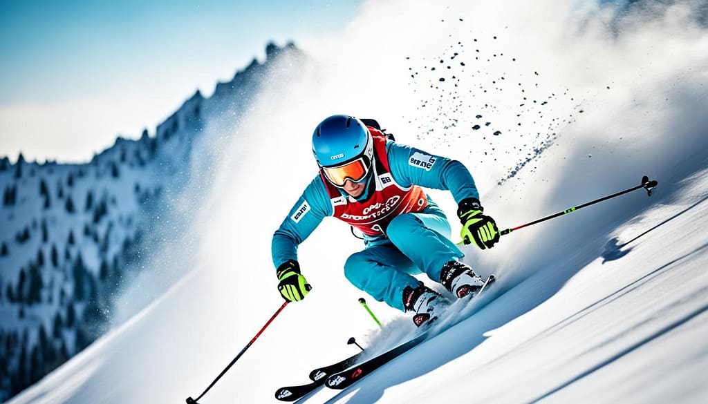 Alpine skiing techniques