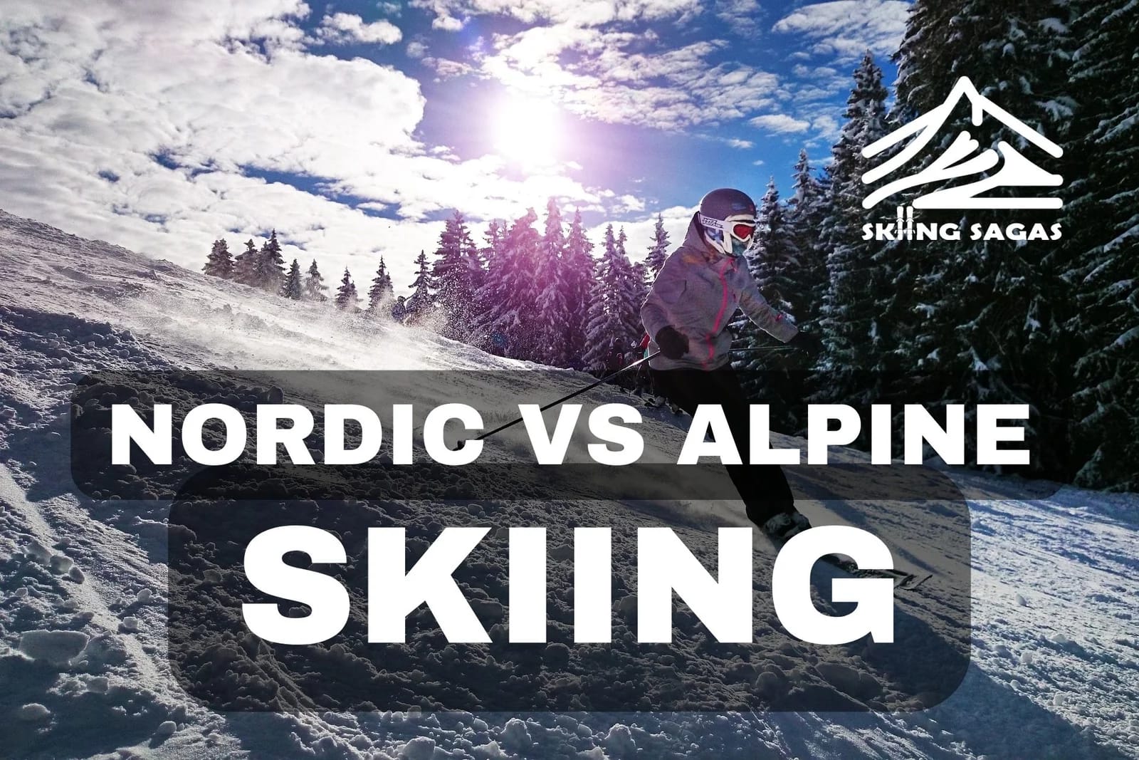 nordic vs alpine skiing